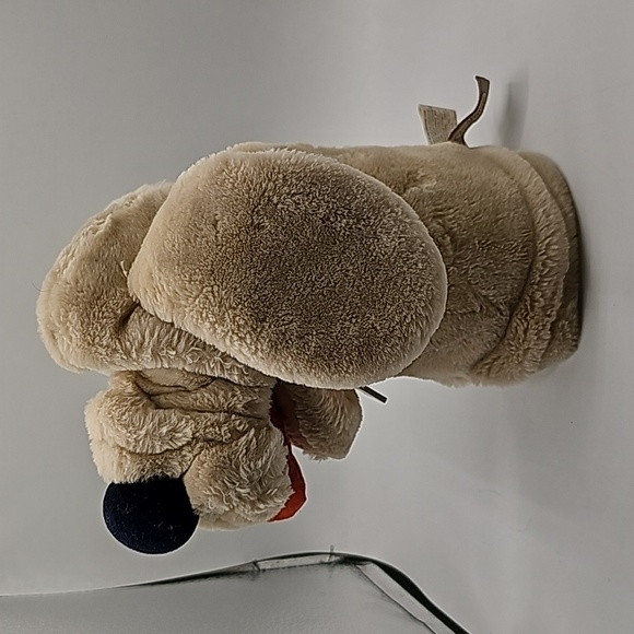 Vintage Ganz Bros Wrinkles Dog Hand Puppet 10 inches Cream - Picture 3 of 9